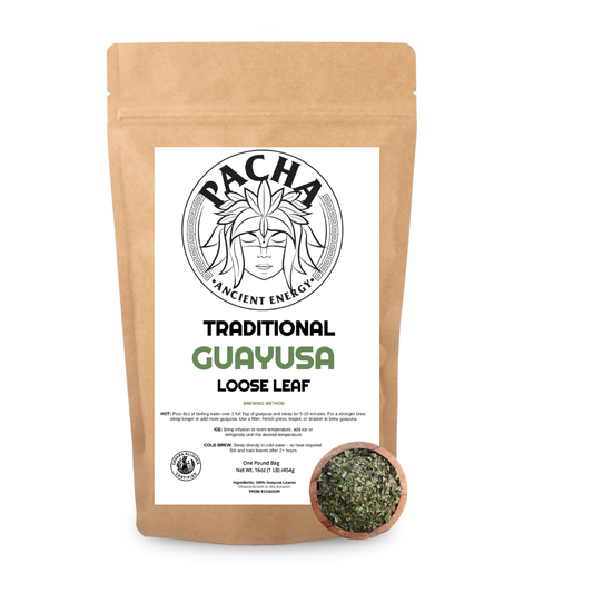 Guayusa Loose Leaf 1 Pound - 36Units/ Box -  B0FH21Z2P7