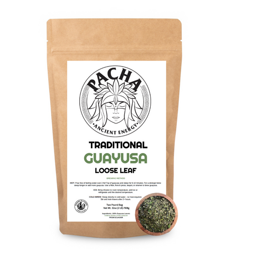 Guayusa Loose Leaf 2 Pounds - 18Units/ Box - B09HVD1WVM